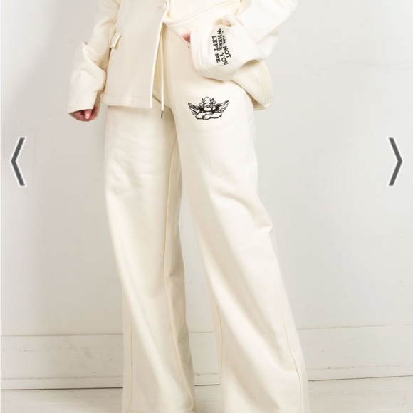 Boys Lie The Business Pant in Ivory - Picture 3 of 3